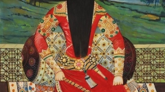 نقاشی بابا خان اثر حمید رضا سلیمانی